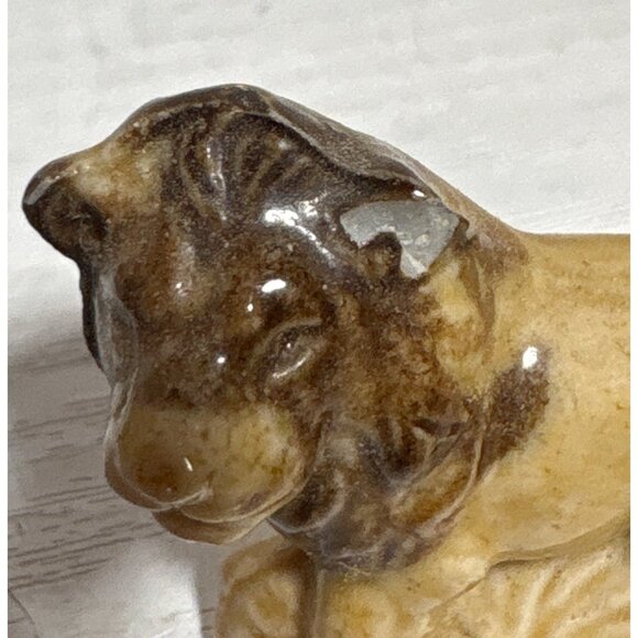 Vintage Wade Whimsies England Ceramic Animal Figurines Set Of 10 Zoo Animals - Picture 10 of 16